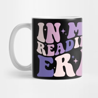 In My Reading Era Groovy Book Lovers Funny Book Reader Mug